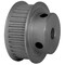B&B Manufacturing 34-3P09M6FA6, Timing Pulley, Aluminum, Clear Anodized,  34-3P09M6FA6 - alternate 2